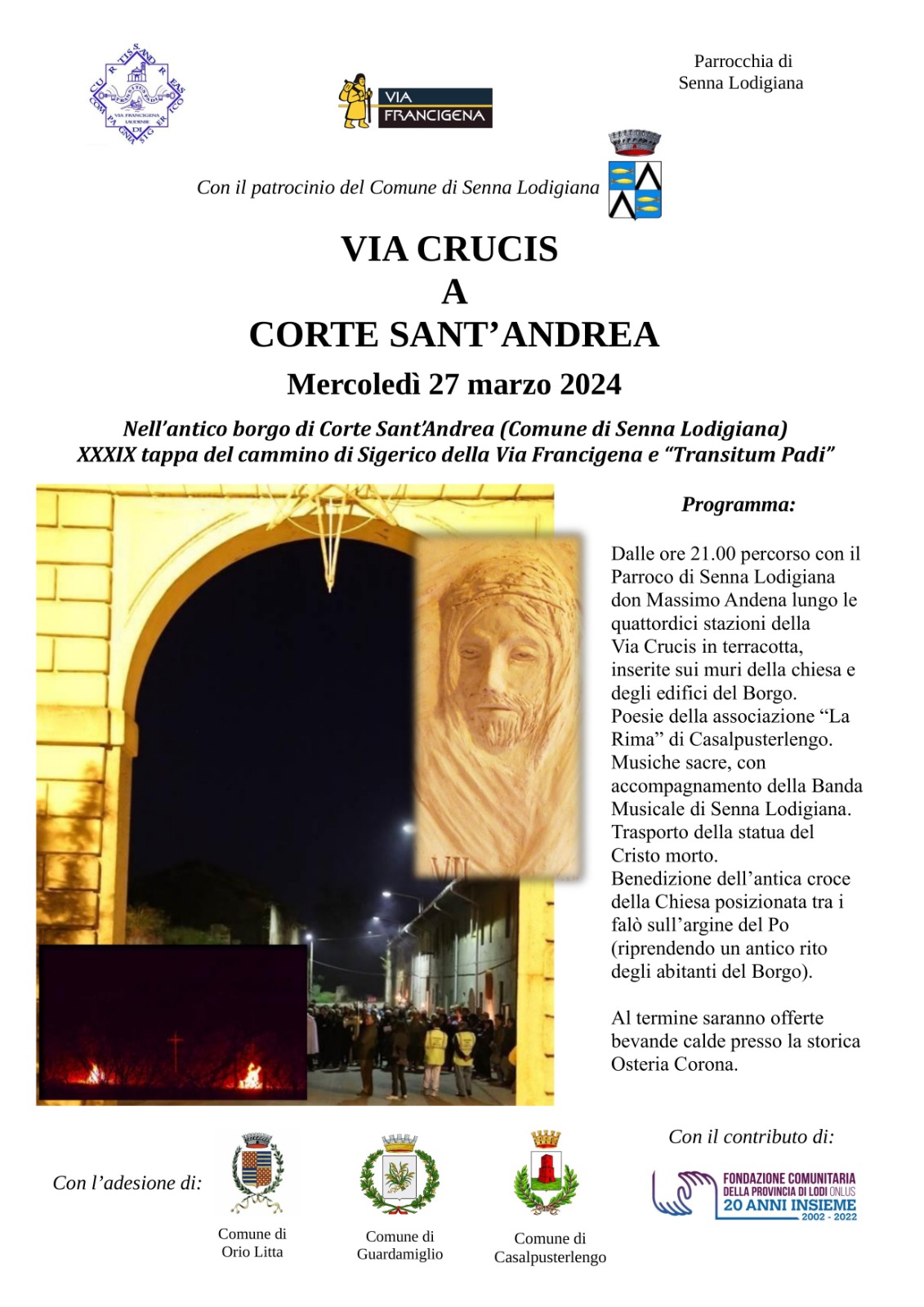 Via crucis a Corte Sant'Andrea 