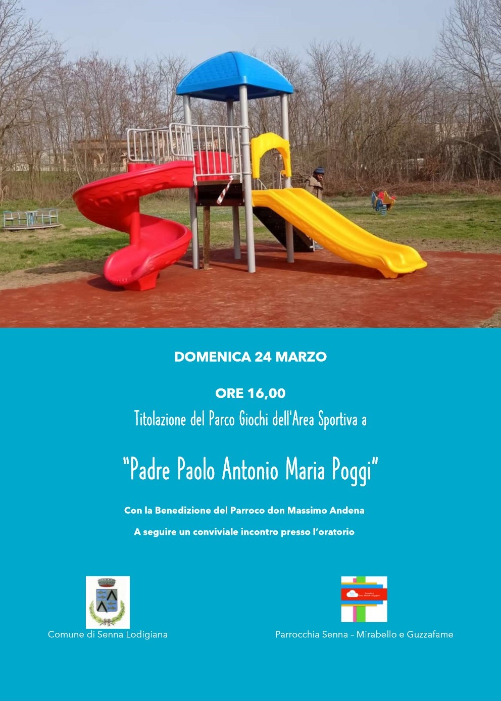 Intitolazione del parco giochi a "Padre Paolo Antonio Maria Poggi" 